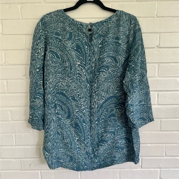 Soft Surroundings Oceo Guaze Tunic and Wide Leg Pant Set, SZ PL NWT - Picture 3 of 11